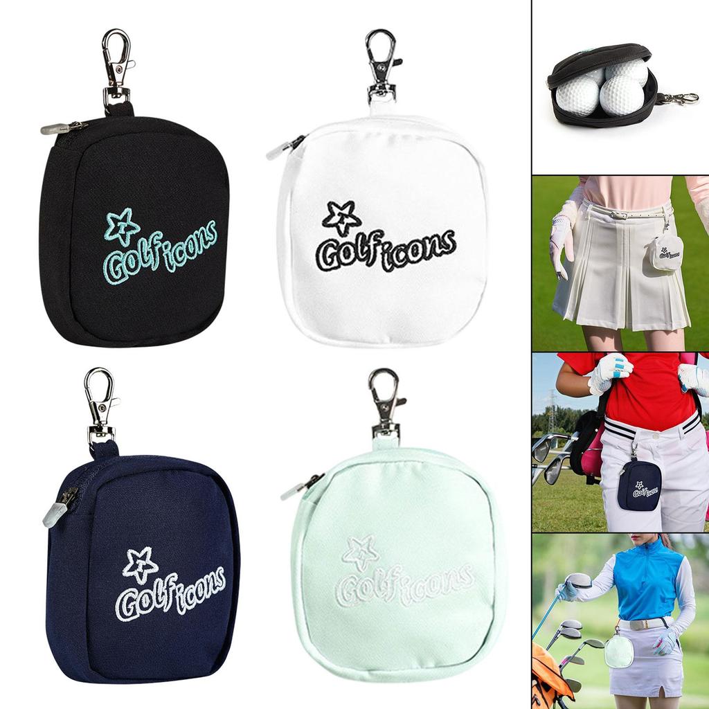 Golf Ball Waist Bag Training Lightweight Holder Golf Accessories Portable