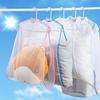 Yousheng Hanging Pillow Drying Net Bag Foldable Windproof Shoes Socks Plush Doll Toy Mesh Dryer Heavy Duty Throw Pillow Air-dry Hanging