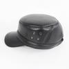 Male Genuine Cowhide Lerther Hats Men Autumn Winter Real Cowhide Lerther Hat Outdoor Keep Warm Natural Cow Leather Cap