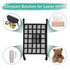 Car Ceiling Cargo Net Strong Load-Bearing Mesh Car Roof Storage Organizer Large Capacity Space Saving Car Ceiling Net Storage