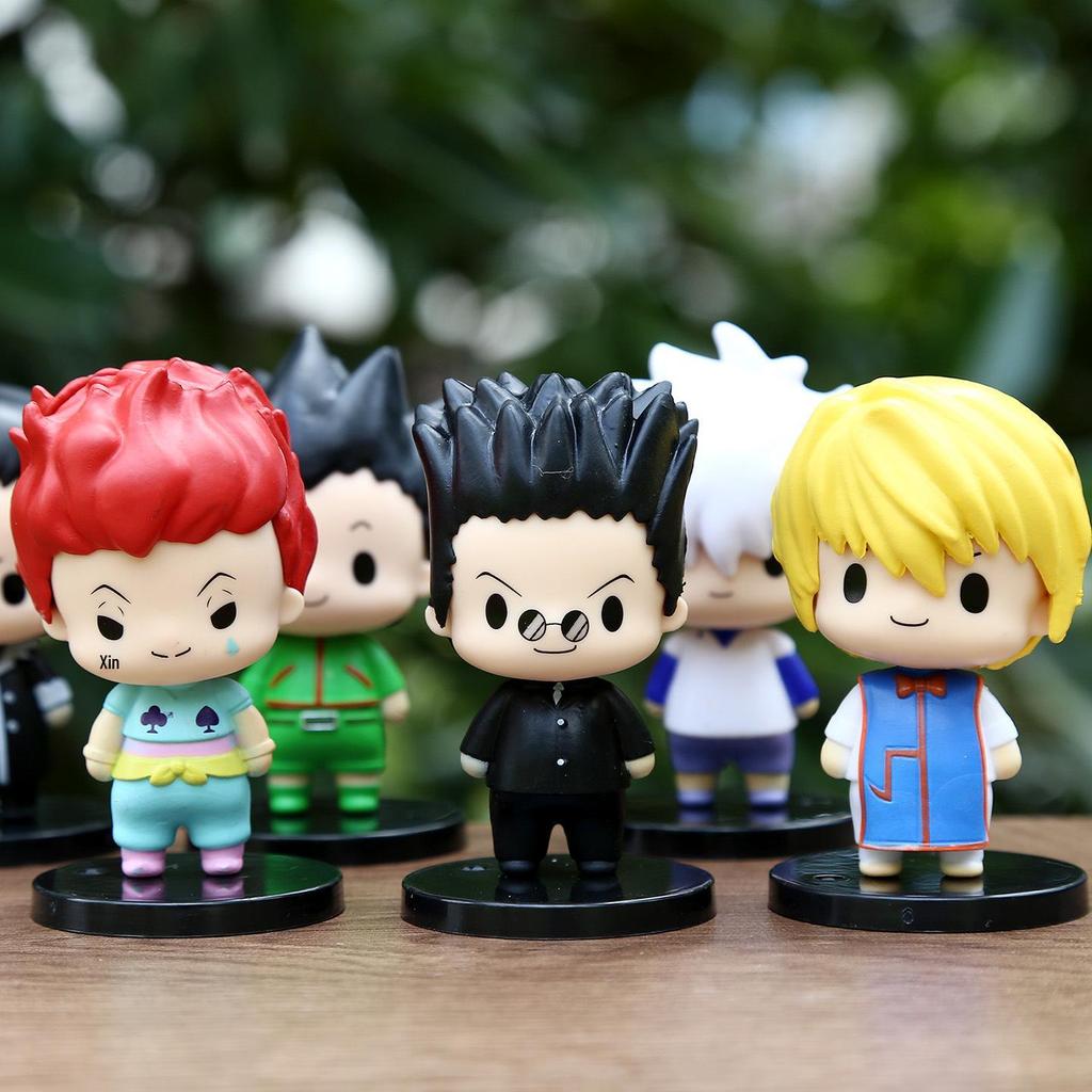 Hunter X Hunter Q Version Blind Box Doll - Cute Anime Figure for Desktop Decoration