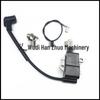Ignition Coil High Voltage Pack & Spark Plug for FS80 FS80R FS85 KM55 FR85 Lawnmower