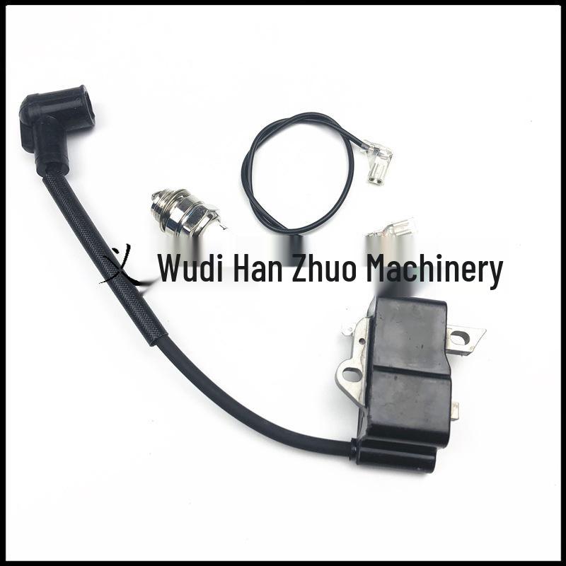 Ignition Coil High Voltage Pack & Spark Plug for FS80 FS80R FS85 KM55 FR85 Lawnmower