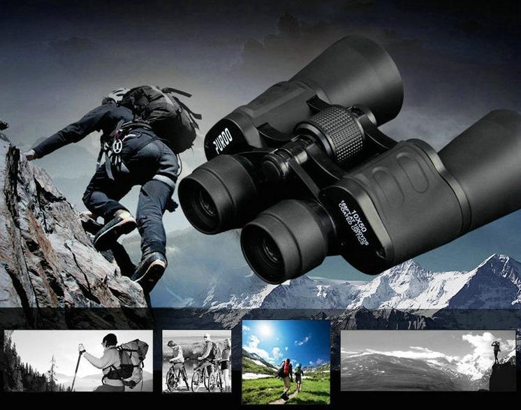 Professional Hd Binoculars Powerful 20x50 Telescope Lll Night Vision Bak4 Prism Binocular Telescope For Camping Concert