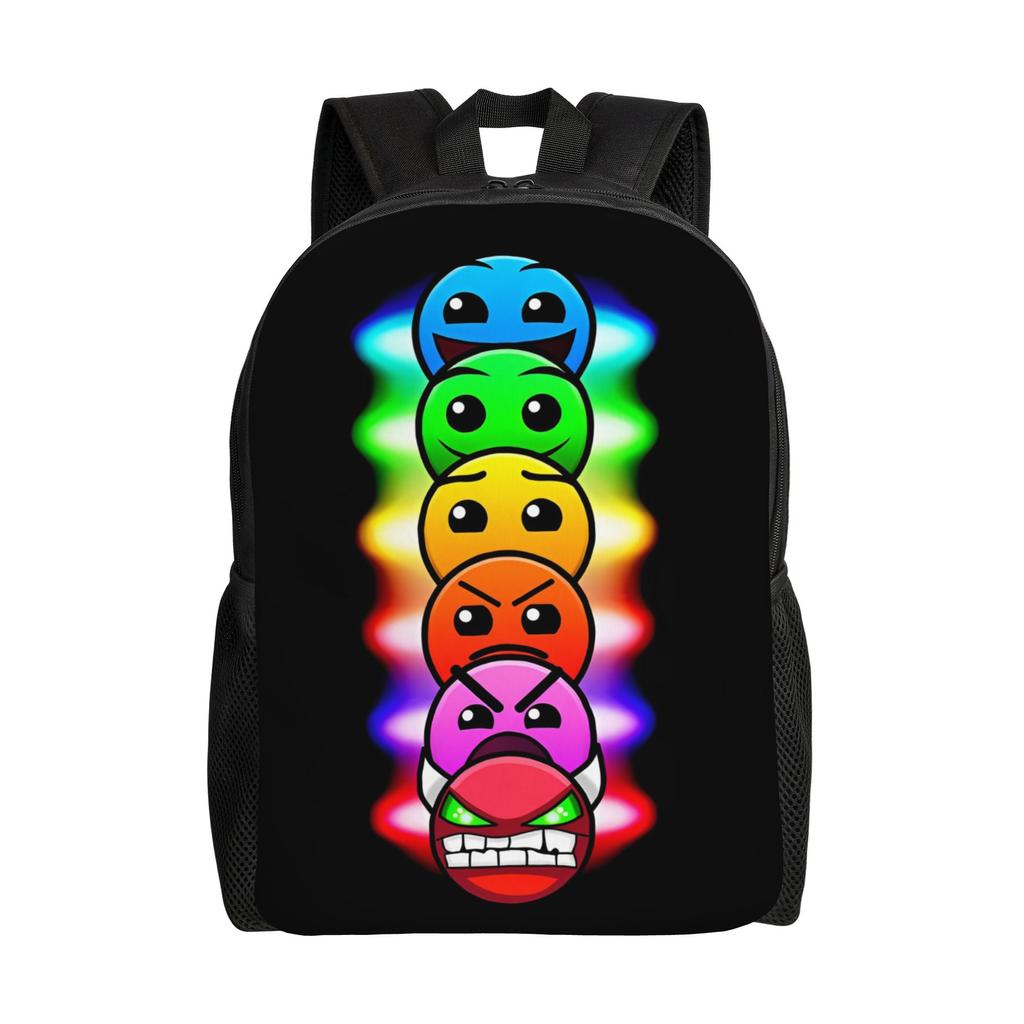 Zaino Geometries Dash per Uomo Donna Moda Scuola Superiore Giorno Lavoro Borse in Tela per Computer Portatile Durevole