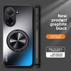 Etui na Redmi A7 Pro 4G Stylowe Proste Matowe Antypoślizgowe Odporne na Odciski Palców Magnetyczny Stojak Pokrowiec na Redmi A 7 4G Odporne na Wstrząsy Funda