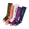 1 Pair Women Professional Sports Sock Colorful Racing Cycling Socks Anti-Slip Compression Socks