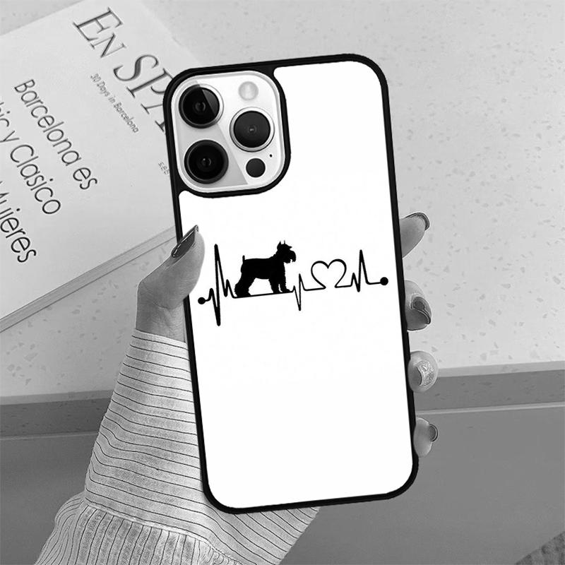 

Schnauzer Dog Phone Case cover For iPhone 17 Air 15 16 16e 14 13 Pro Max Coque 12 11 Pro Max For Apple PLUS fundas iPhone 11pro max