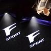 2Pcs LED Car Door Welcome Courtesy Lamp Projector Lights For Lexus F SPORT ES RX NX LS UX LM LX GX LC RZ IS CT GS RC HS SC TX
