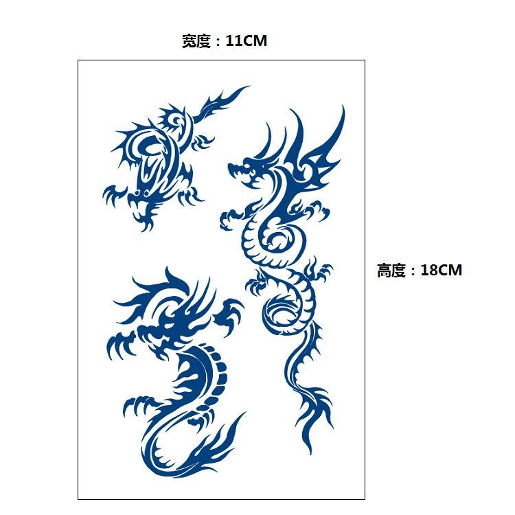 Semipermanent Herbal Tattoo Xinyao Antirubbing Sticker Gradual Change Internet Celebrity Waterproof For 15 Days Without Fading Sticker