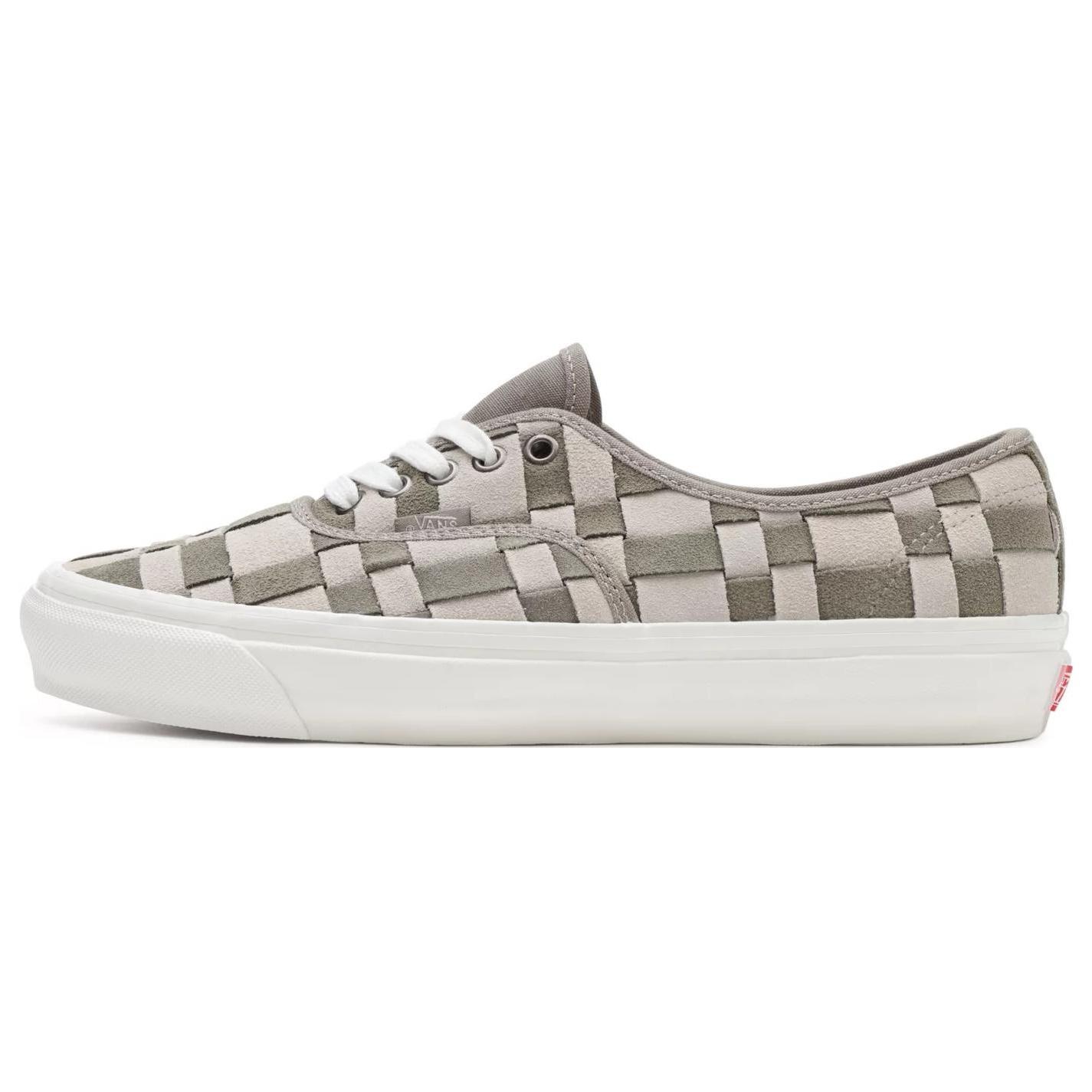 Vans Authentic Woven Check 44 DX Grey White Men s VN0A4BVYBKL EU 36.5