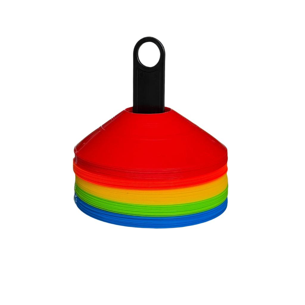 Children's Sports Training Marker Discs - Round Plates for Soccer Practice Obstacle Training.