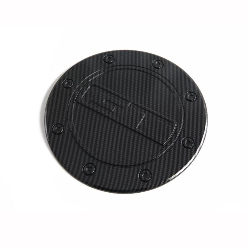 For Ford Mustang 2024 2025 ABS Carbonfiber Fuel Tank Gas Cap Panel Protector Sticker Oil Gasoline Cover Trim Car Accessories