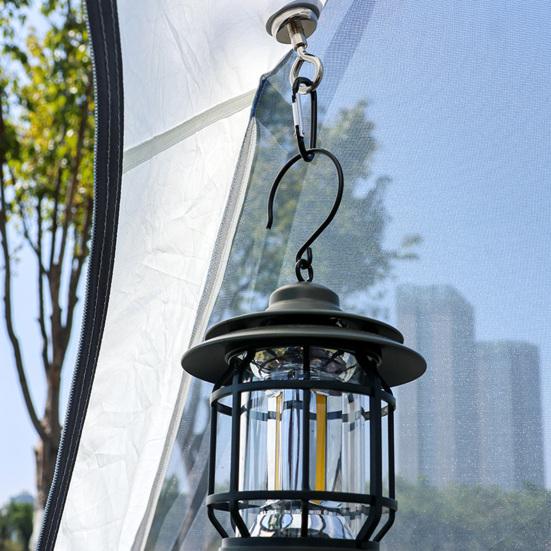 Tente de Camping Boucle Magnétique Métal Robuste Détachable Auvent d'Extérieur Lumière Lanterne de Camping Bouilloire Suspendue Boucle D-ring Crochet Cintre