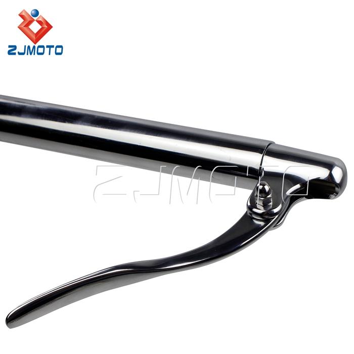 High Quality Inverted Chopper Bobber Handlebar Bar End Control Lever Chrome Motorcycle Brake Clutch Lever