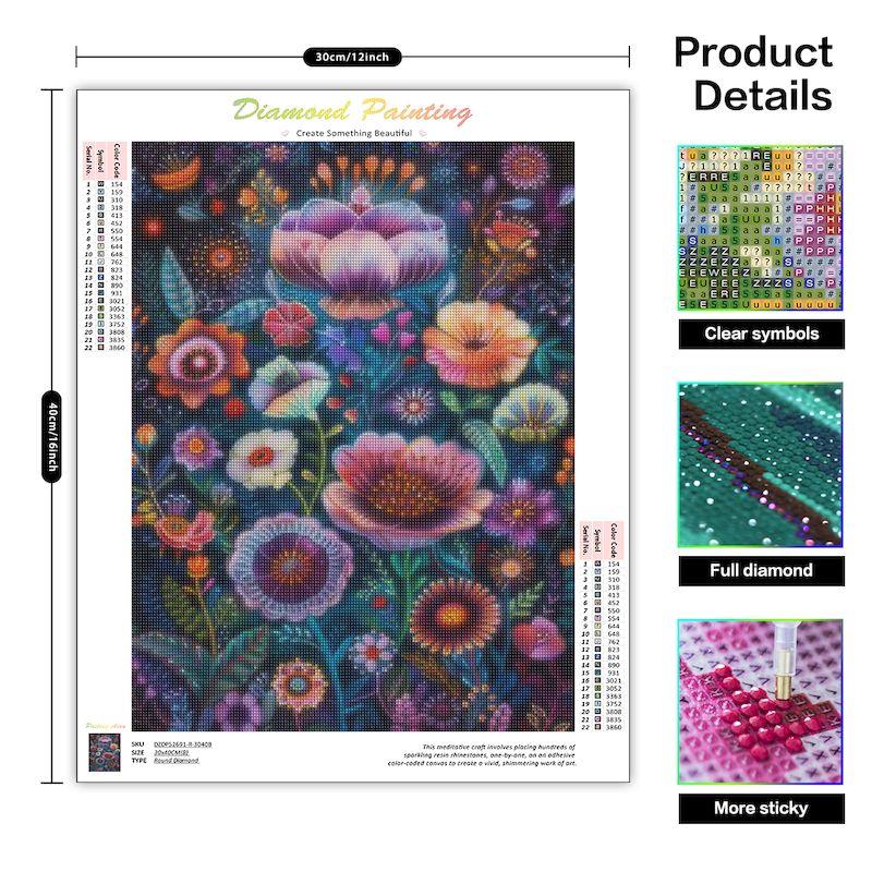 CHENISTORY 5d DIY Diamond Painting Flower Kits Cross Stitch Diamond Embroidery Sale Mosaic Home Decor Diy Gift Needlework