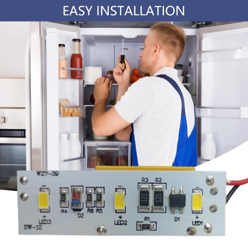 Sturdy Freezers Lighting Circuit Board Easy Installation Refrigerator LED Lamp Replacement