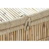 Panier de rangement - ITEM - Lot de 2 - Corde en bambou naturel - 46x46x55 cm - Montage facile