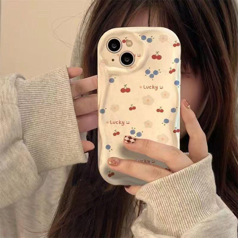 Cherry Blossom Floral Hard Case for Apple Pro & Plus Series (17, 16, 15, 14, 13) - Japan/Korea Style