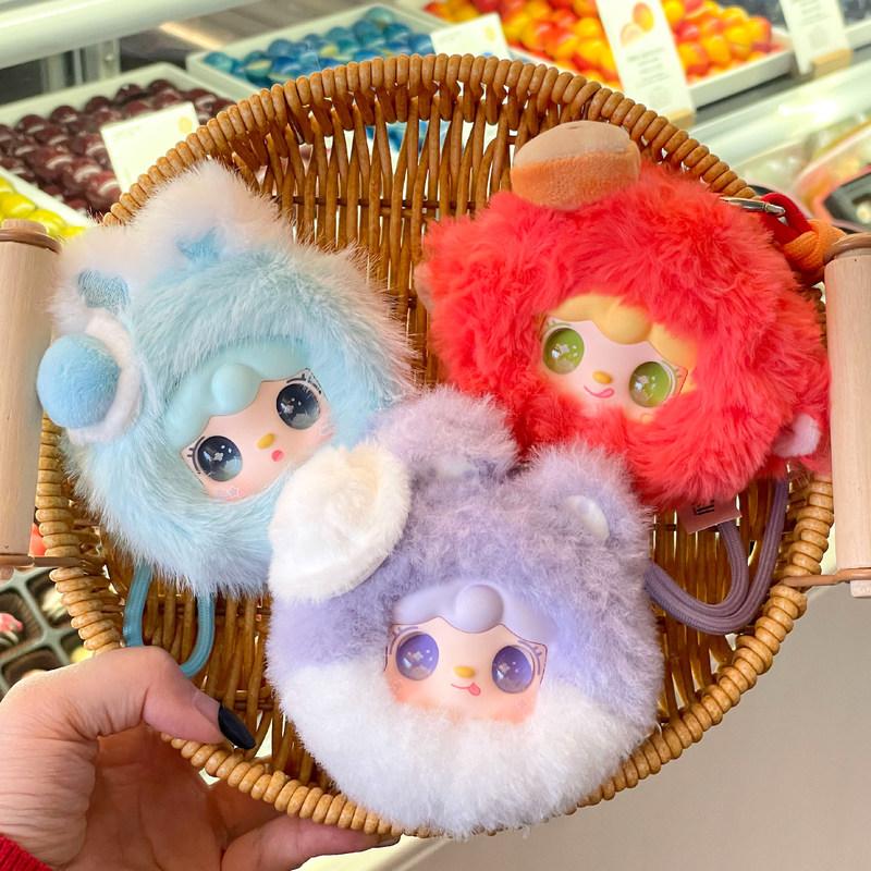 100% Genuine Yooki Mirror Comb Series "Heat Charging Station" Plush Blind Box Tide Play Doll Adorable Gift Charm Holiday Gift