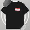 Drinking Team T Shirt Funny Saying Hello My Name Is Sticker Party Festival Bachelor Motto Holiday Beer