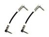Sound MOMO Guitar Patch Cable P3LL [MOGAMI 2524] Black, 15cm