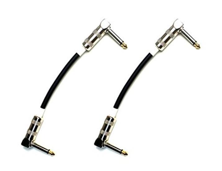 Sound MOMO Guitar Patch Cable P3LL [MOGAMI 2524] Black, 15cm