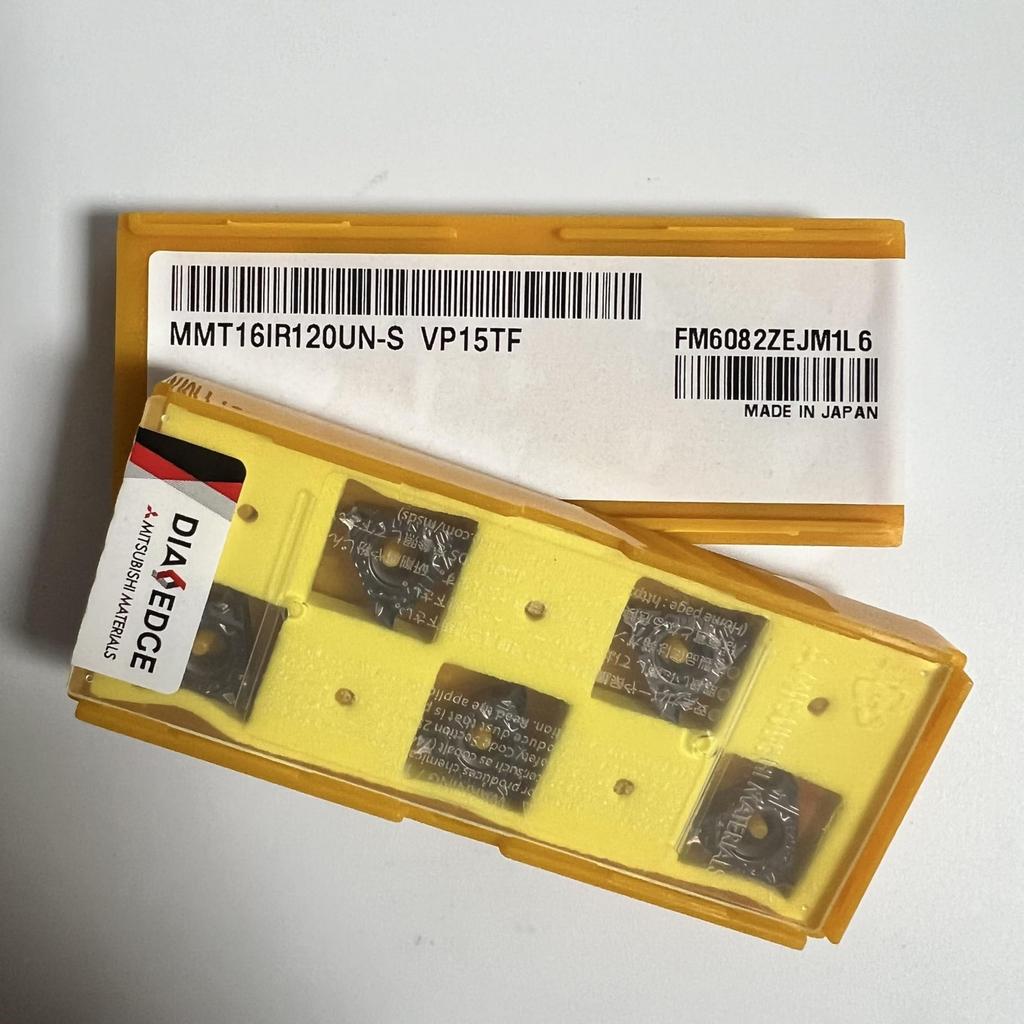 Mitsubishi / MMT16IR120UN-S VP15TF / Carbide CNC Blade 10 Pcs