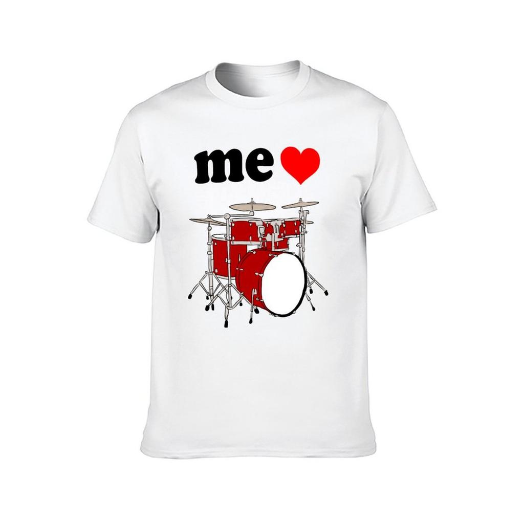 Drums T T-Shirt Shirts Cotton Dark Me Funny Shirts Quality Love T High Humor