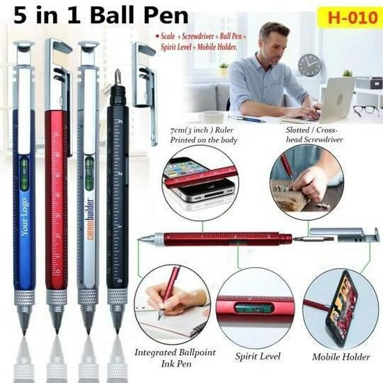 

6-in-1 Multifunction Tool: 7cm Ruler, Phillips Screwdriver, Twist-Lock, Ballpoint Pen, and Scale - Perfect for Vocational College Staff