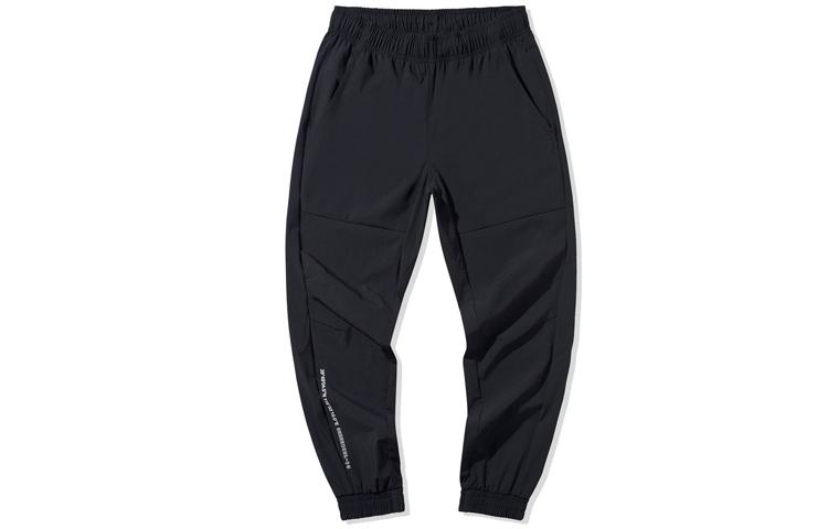 Li Ning Badfive Knitted Sweatpants Men s Black AYKQ219-2 M
