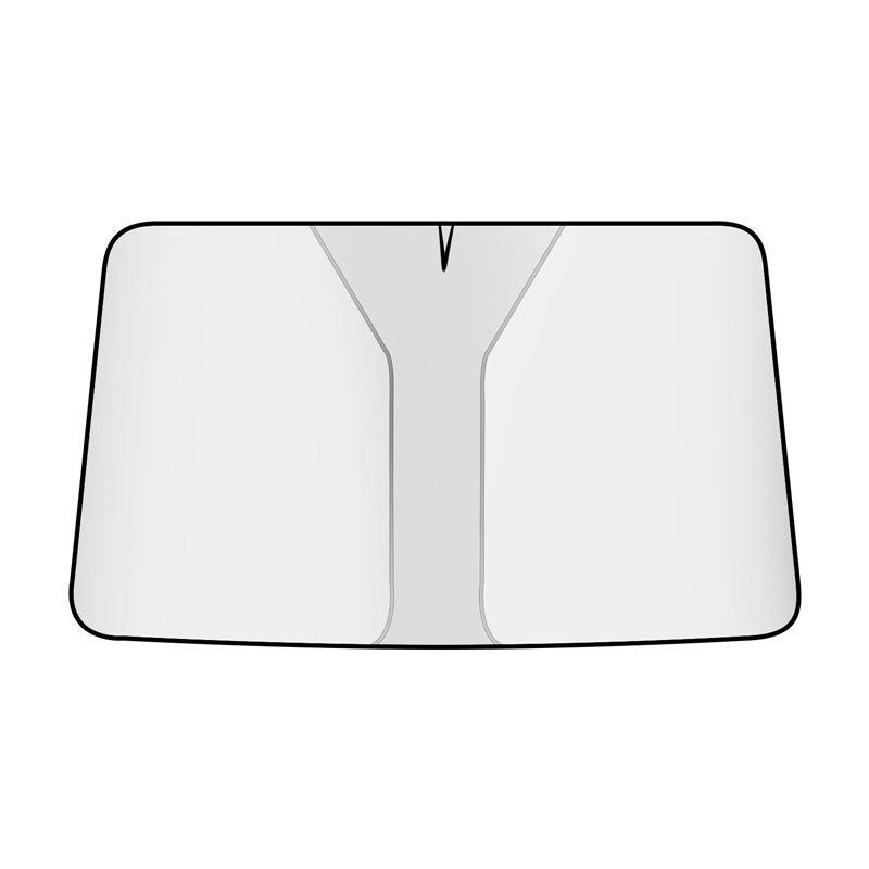 Silver-Coated Anti-Glare Car Sunshade Umbrella for Front and Side Windows