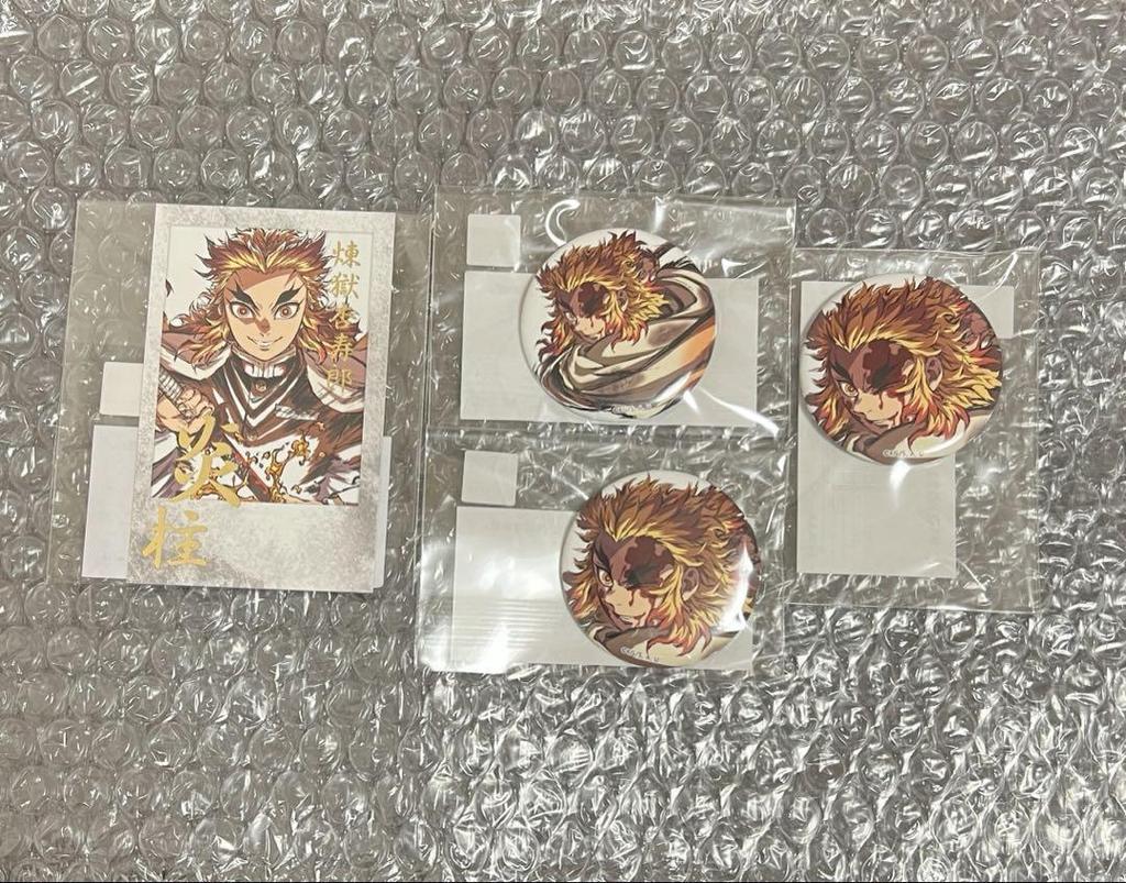 [USED] Demon Slayer: Kimetsu no Yaiba Interlude Illustration Collection Lottery Rengoku Kyojuro