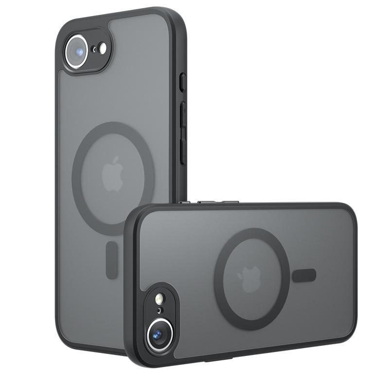 Apple Phone Case: Qi Armor Airbag, Anti-Drop, Frosted Magnetic Protection for iPhone 17/16e iPhone 16 (Precision)