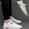 Modemarke Herren-Sneakers Leder Freizeitschuhe für Herren Designer Trend Sportschuhe Sohlen Männlich Laufen Slipper Flats Vulkanisierte Schuhe