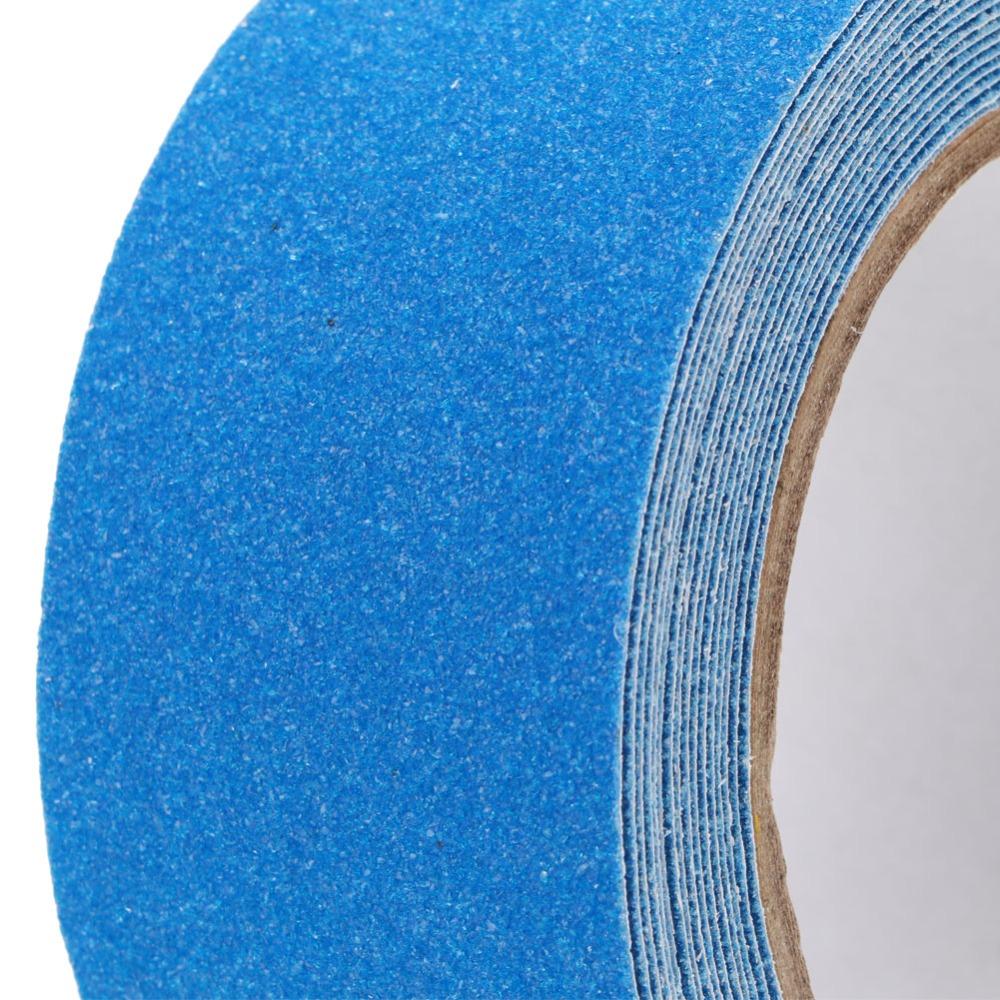 Safety Blue/Green Anti Slip Traction Tape 2" X 16.4Ft PVC Non Slip Tape Grip Tape Stair Steps