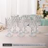 FLEVANCE French Embossed High-Stem Glass