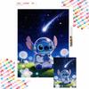Diamond Painting Kit 5D Full Round Diamond Stitch Astronaut DIY Crafts Home Decoration Creative Gift Starry Night