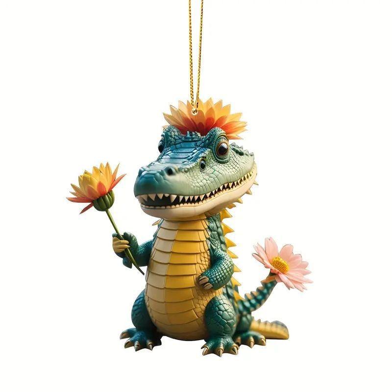 

Очаровательное Рождественское Мультяшное Украшение-Подвеска Дракон Для Автомобиля И Праздничные Акценты Дома StyleB