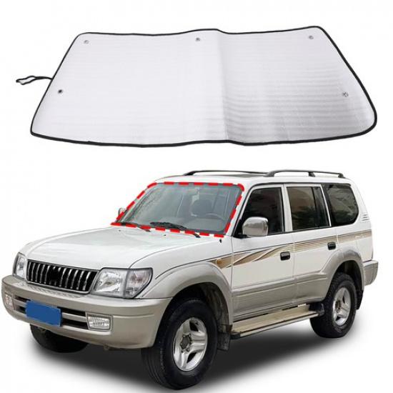 Car Sun Shade Windshield Window Sunshade Cover For Toyota Prado LC90 1996-2002