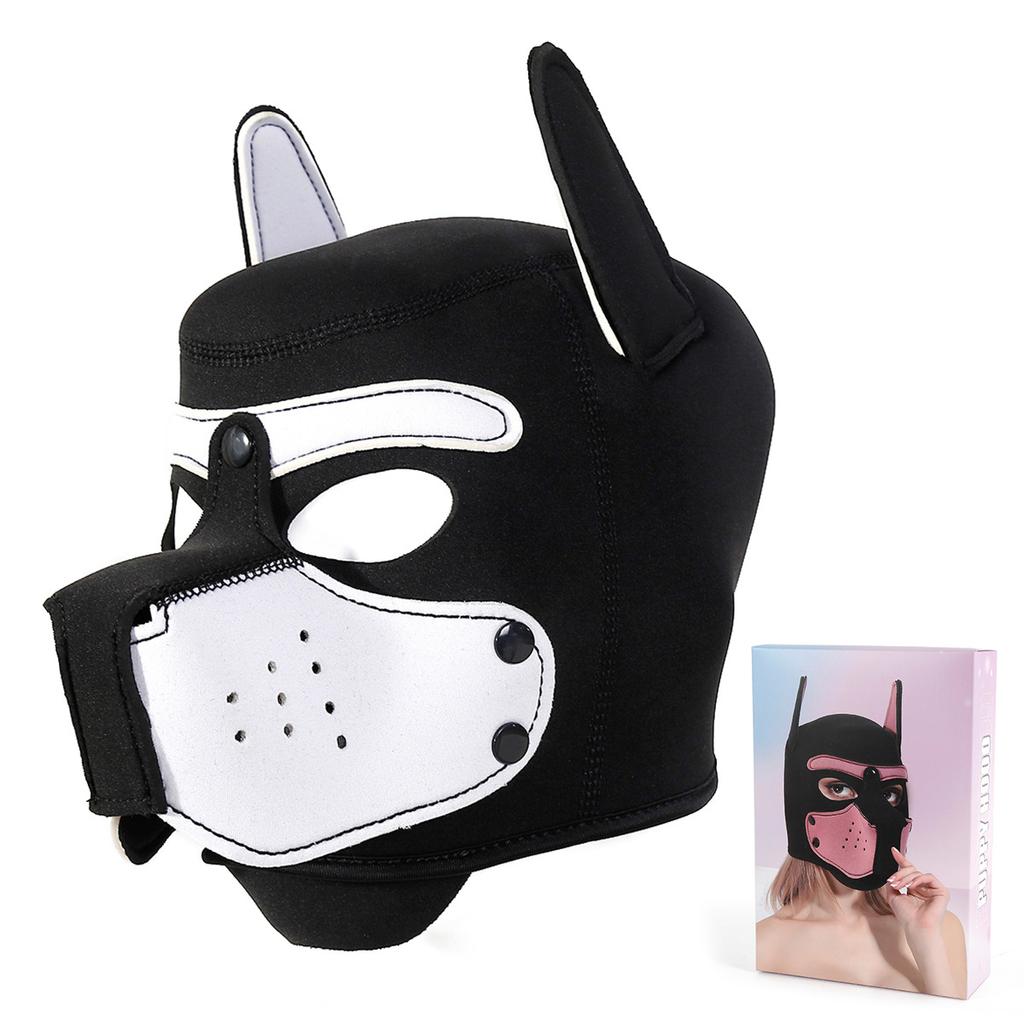 Husky Dog Headgear Nightclub Stage Performance Dress Up Cosplay Face Mask FAI