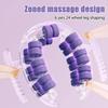 28 Wheel Annular Leg Clamp Massager Portable Slimming Roller Tool  Body Slimming