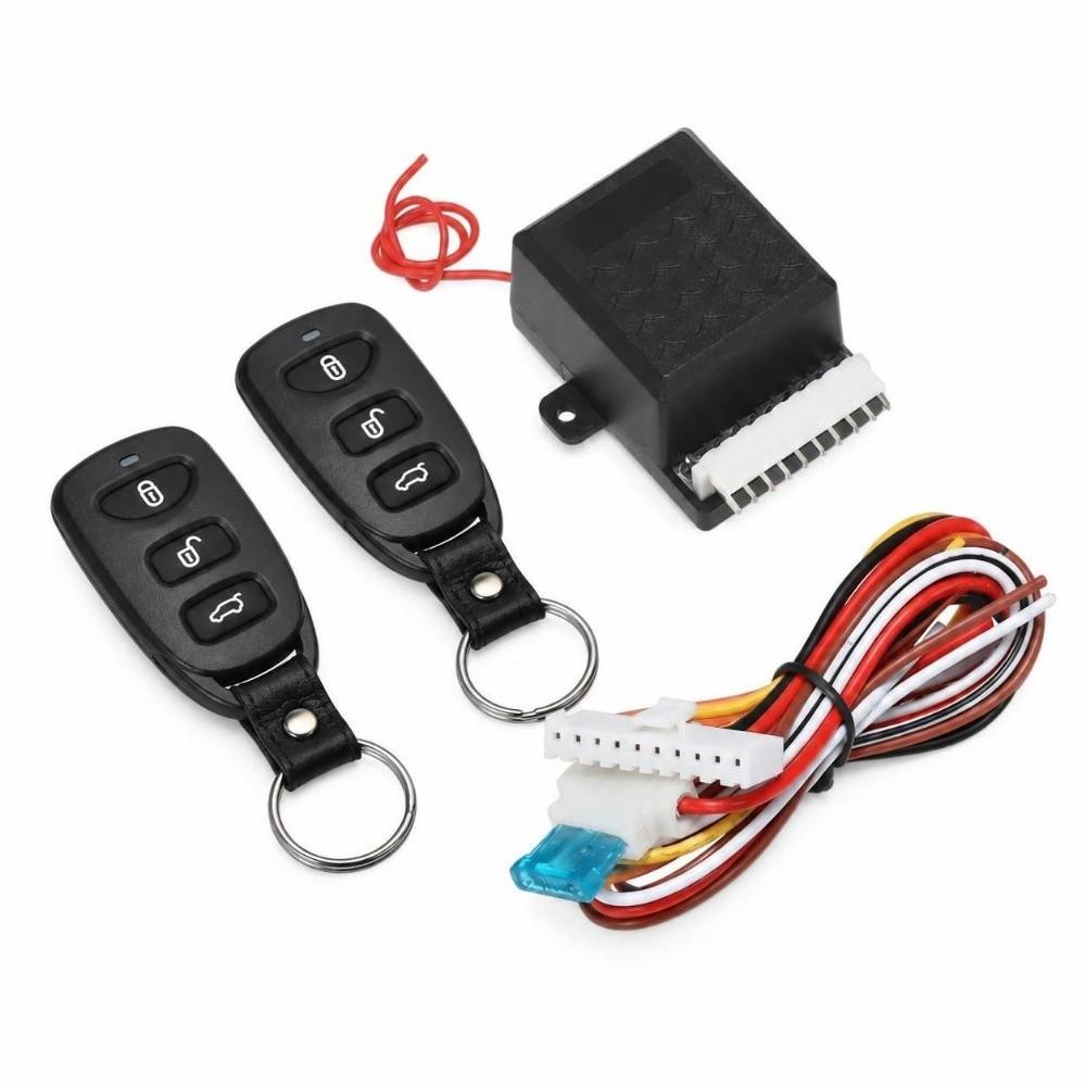 Release Button Remote  Kit 12V Auto Remote Lock System Universal Locking System  Universal Fitment