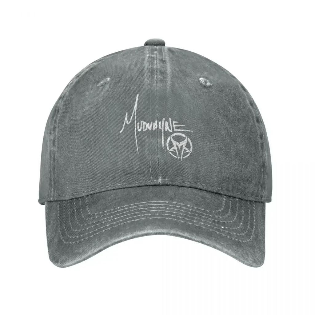 Classic Greg Tribbett Mudvayne Baseball Cap Men Women Distressed Denim Washed Snapback Hat Alternative Metal Band Outdoor Hats