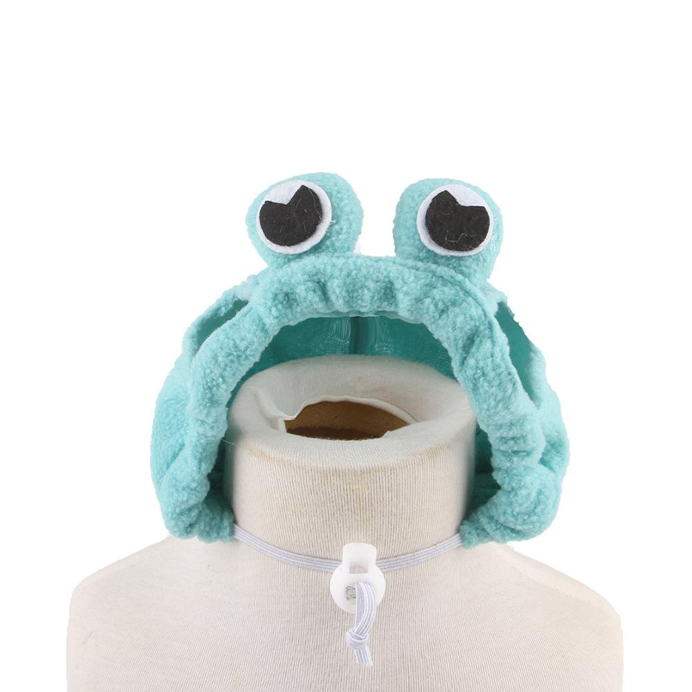 Pet cat leaking ear hat chick modeling hat pet transformation outfit funny hat pet hat