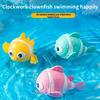 3Pcs Cute Wind-up Swimming Clownfish Bath Toys for Toddlers