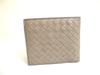 Authentic BOTTEGA VENETA Intrecciato Gray Leather Bifold Wallet Compact Wallet #a884  Refurbished