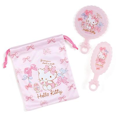 Sanrio Hello Kitty Mirror Brush Set 870111 &