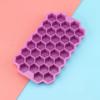 37 Cavity Honeycomb Ice Cube Trays Mold Reusable Silicone Ice Cube Mold BPA Free Ice Cream Maker with Lids DIY Popsicle Mold