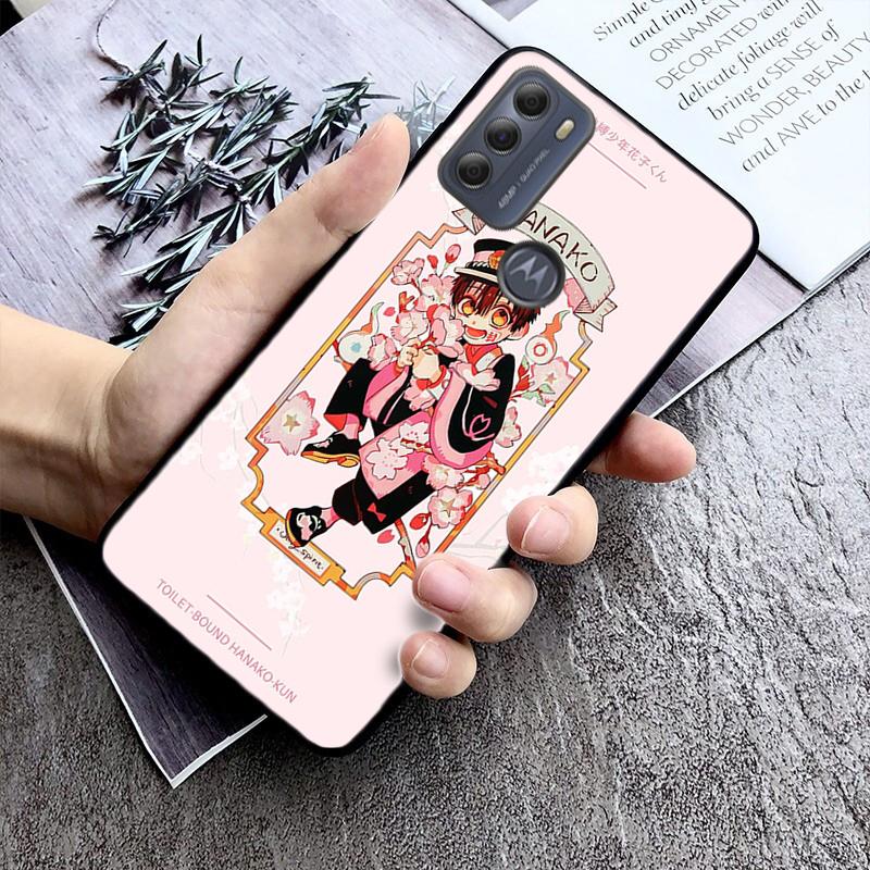 Toilet bound hanako kun Phone Case for Moto E7 Plus E32 E20 E40 Edge 20 Lite G22 G52 G20 G30 G100 G60 G50 G10 G Pure G Stylus